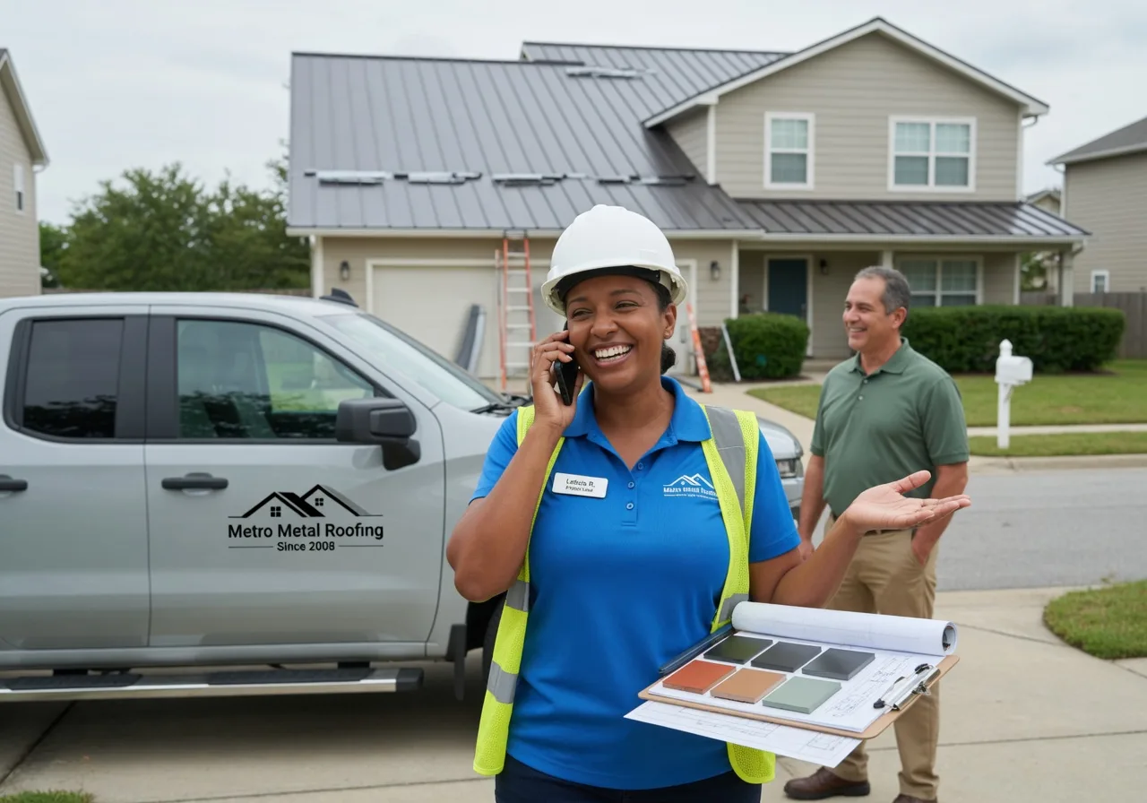 Aluminum Roofing Installation in Moffett, OK